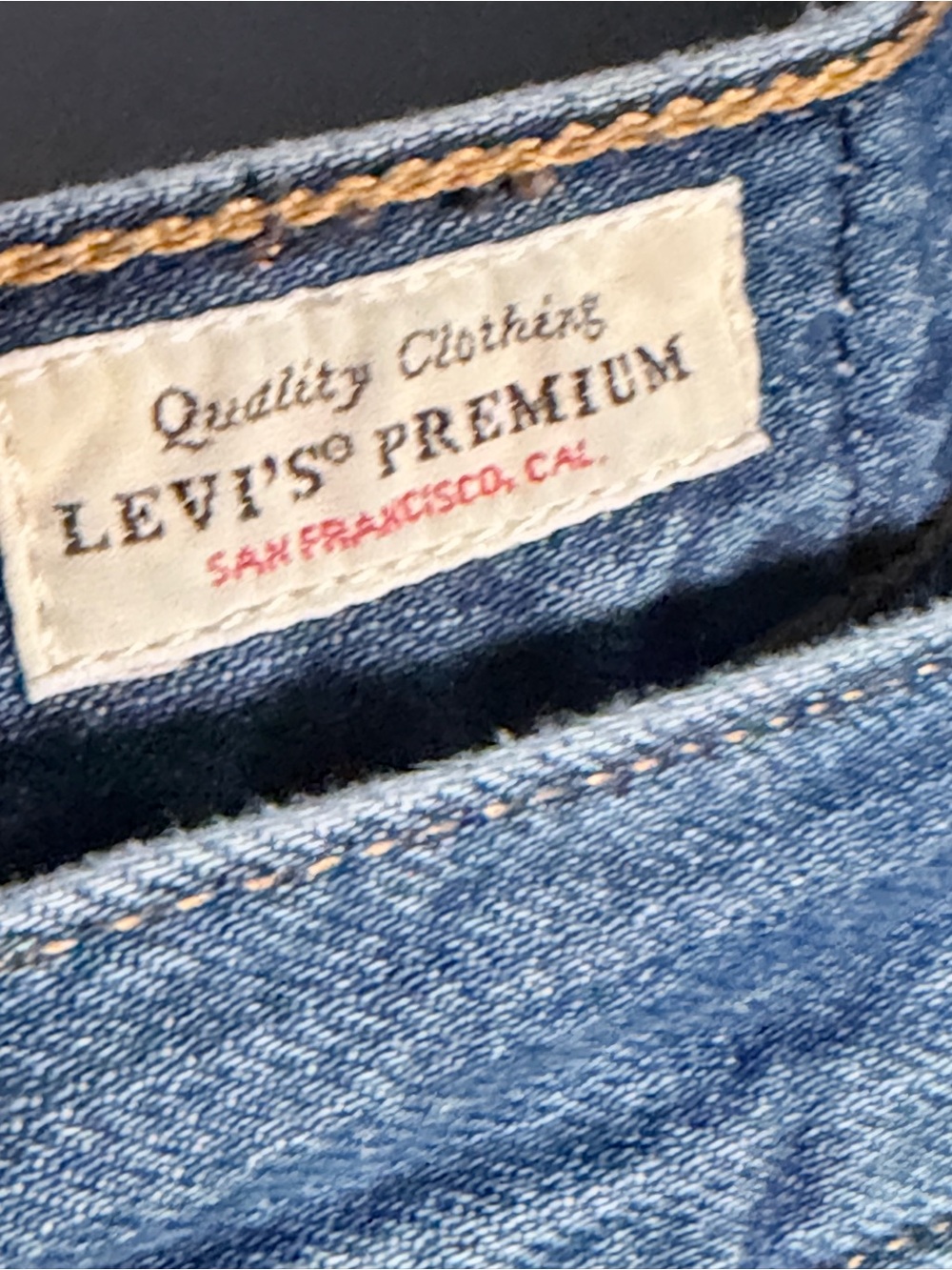 LEVI'S Premium Baggy Dad Womens Jeans - Easy Day - Picture 10 of 14